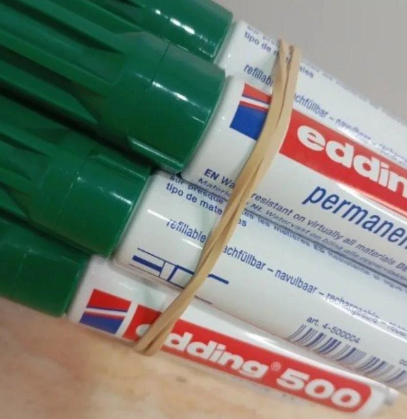 Pack 10 Edding 500 Groene Markeerstiften – photo 2